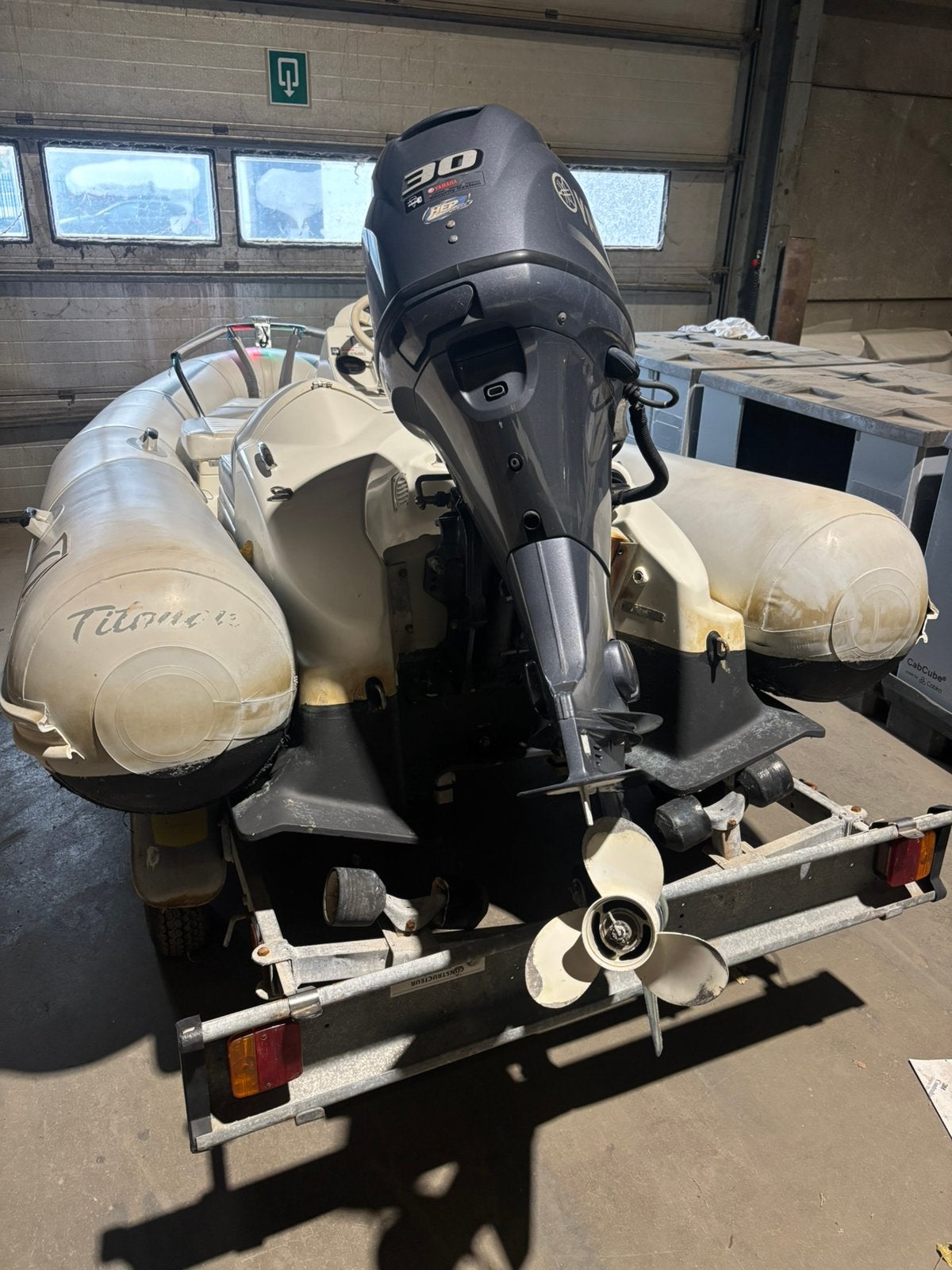 Bootje zodiac, Sports nautiques & Bateaux, Canots pneumatiques, 4 m, Console de direction, 30 ch, Polyester/fibre de verre