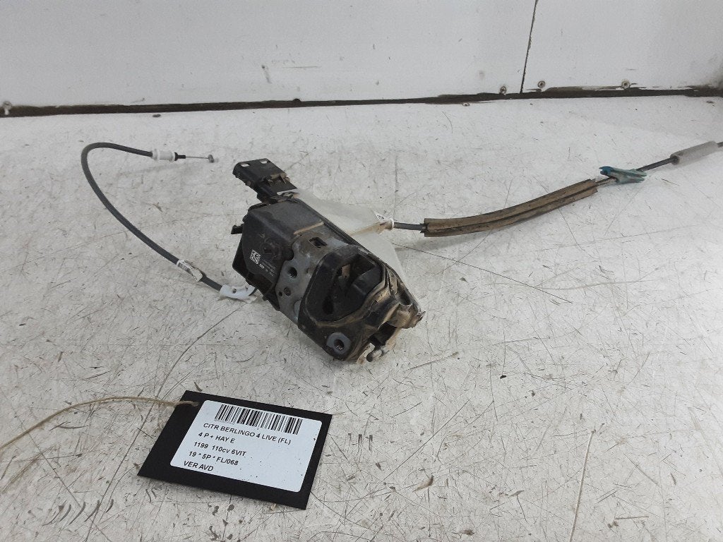 SERRURE DE PORTE AVANT DROITE Berlingo Multispace (A048069), Citroën, Kontakt-citroen@citroen.com, Utilisé, Avant
