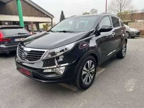 Kia sportage 2.0 crdi/4x4/automaat, 1995 cc, Zwart, Zwart, Bedrijf
