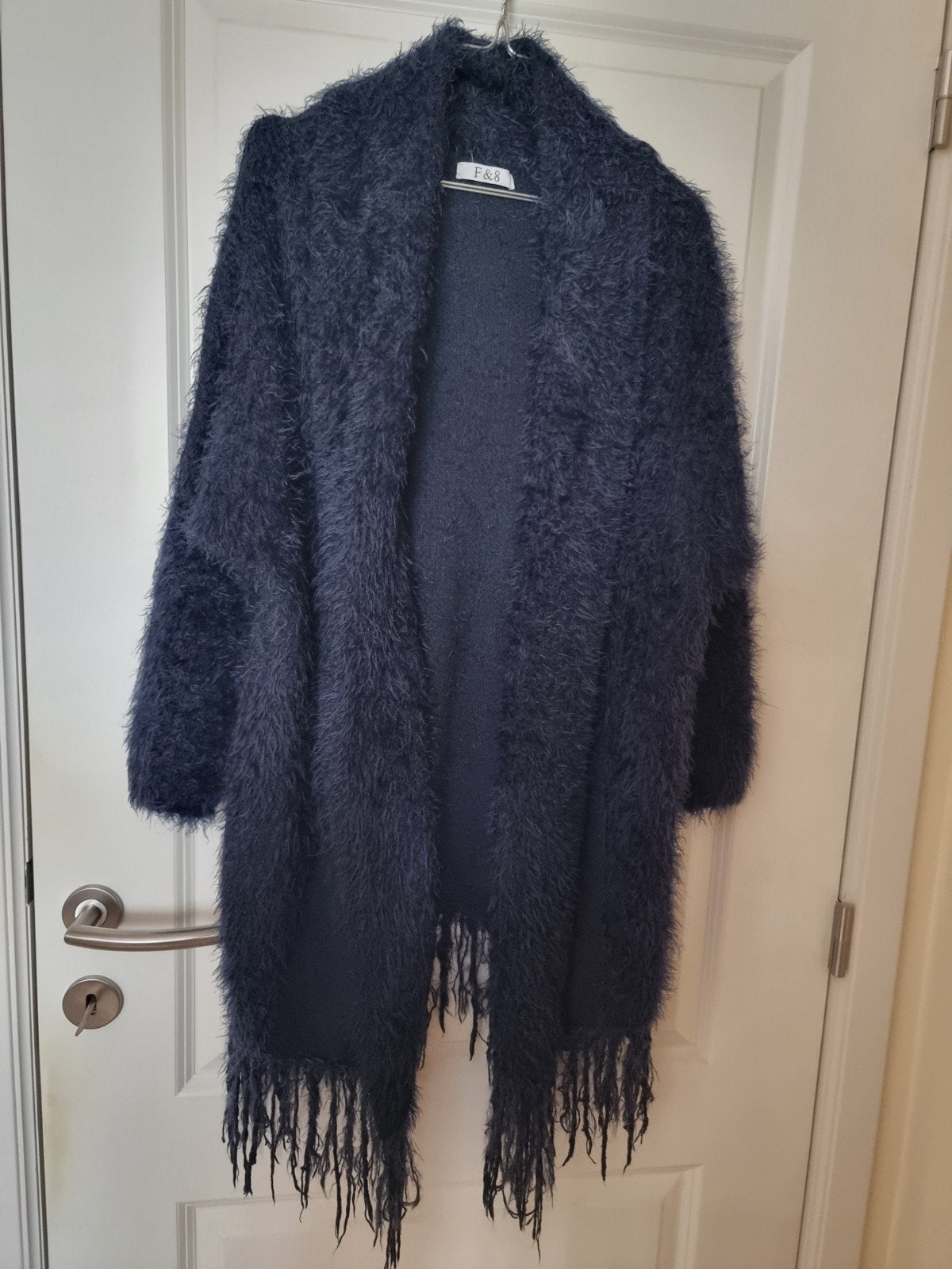 Mooi donkerblauw fluffy vest van F&F, met een zachte, pluiz, Kleding | Dames, Grote Maten, F&F, Ophalen of Verzenden, Zo goed als nieuw