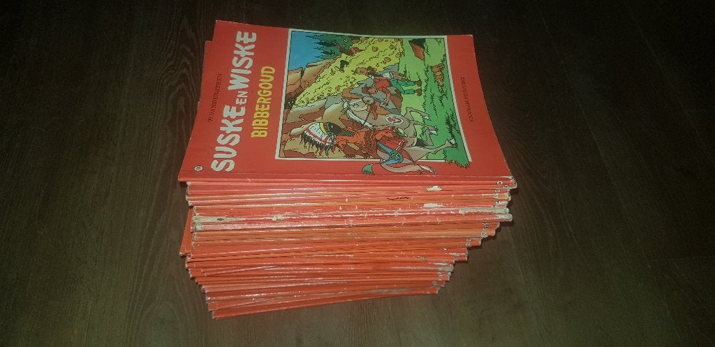 suske en wiske 1ste druks, Boeken, Meerdere stripboeken, Ophalen of Verzenden, Gelezen, Willy Vandersteen