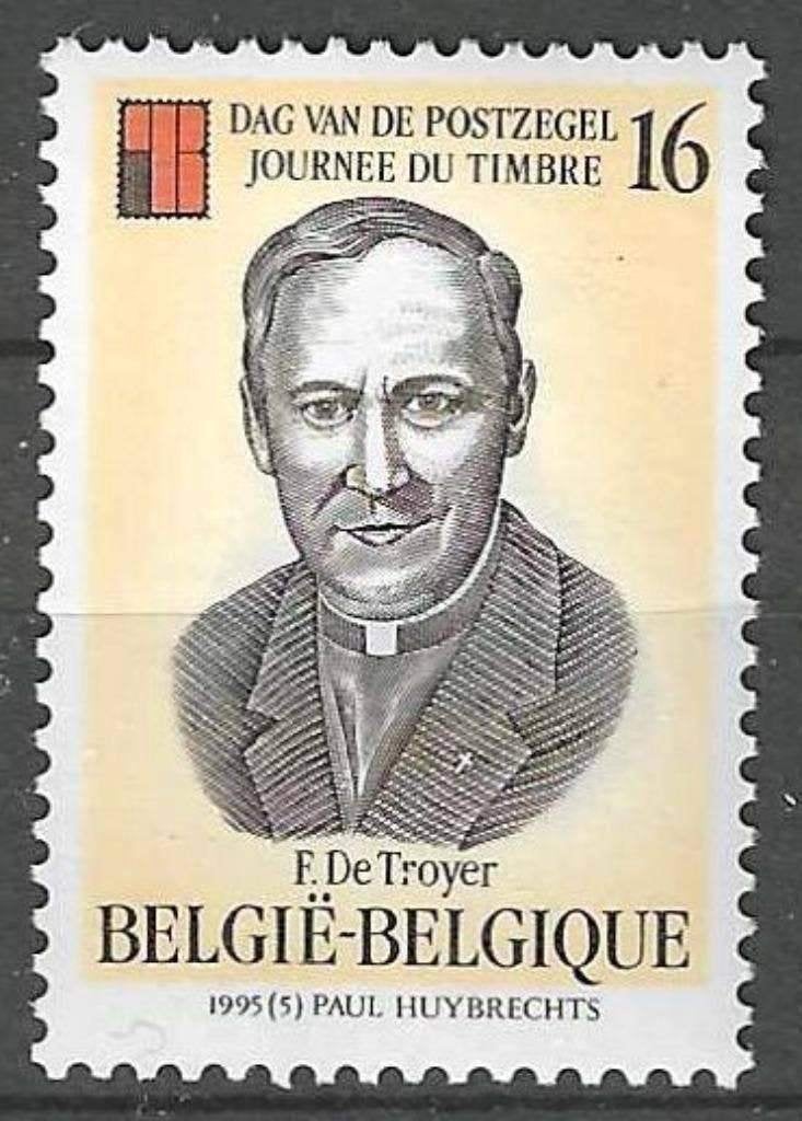 Belgie 1995 - Yvert/OBP 2596 - Dag van de Postzegel (PF), Verzenden, Postfris, Postfris