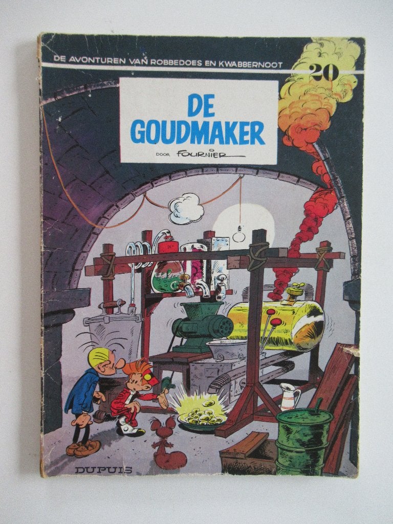 robbedoes...nr.20...de goudmaker, Boeken, Stripverhalen, Ophalen of Verzenden, Gelezen