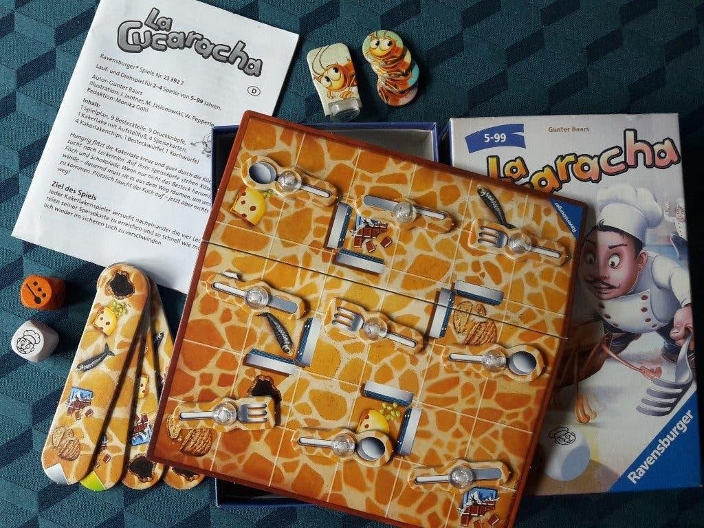 La Cucaracha pocket, als nieuw, 2-4 spelers, + gratis promo, Ophalen of Verzenden, Nieuw, Ravensburger, Reisspel