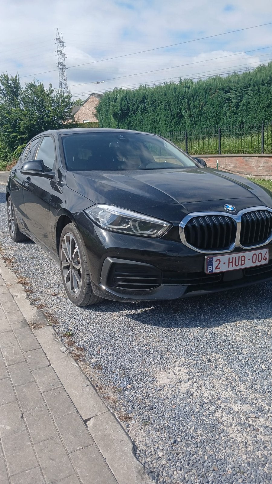 Bmw 116d 2021 automatique, Achat, Euro 6, Noir, 5 portes
