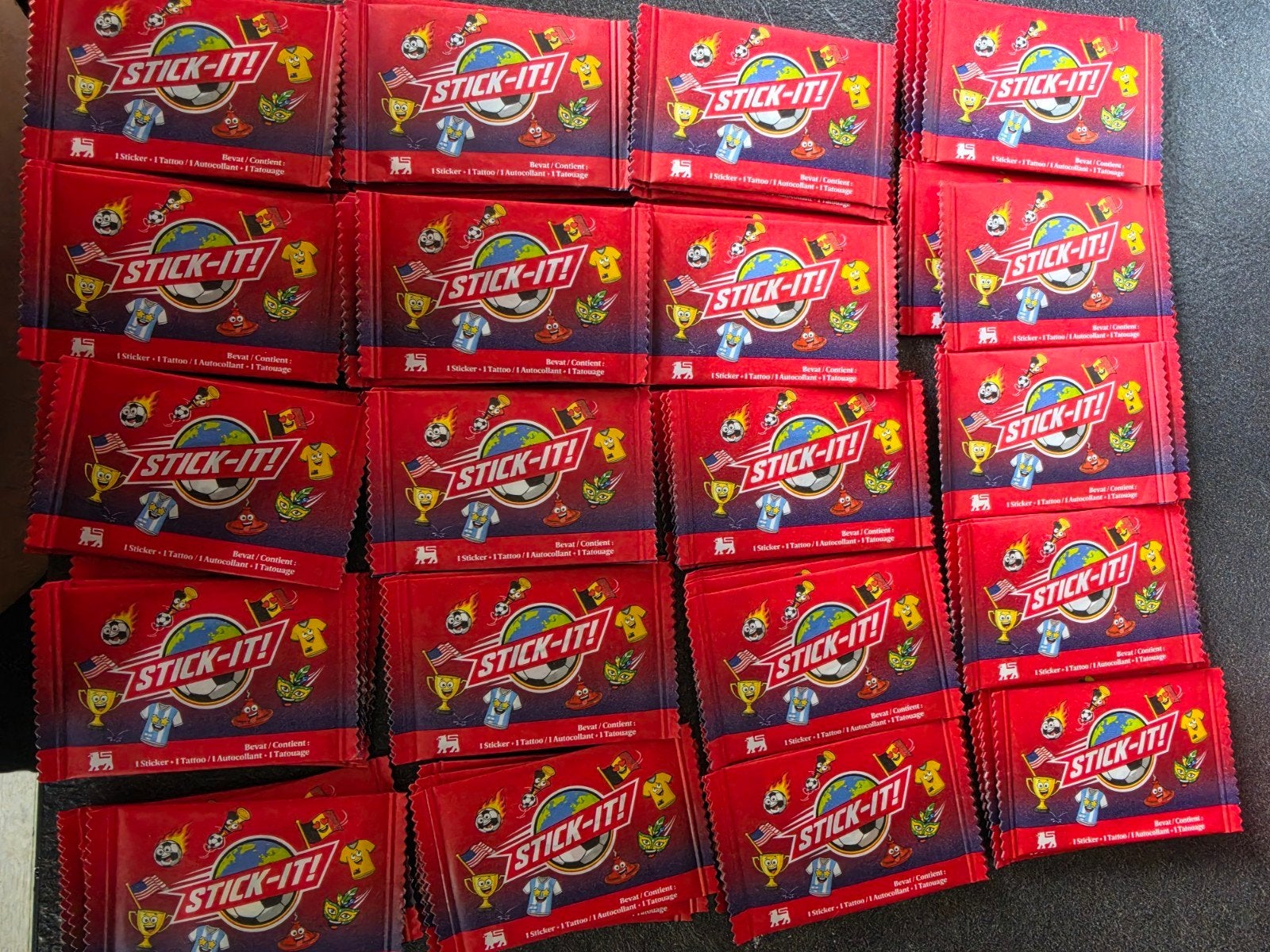 Delhaize Stick-it 100 paquets, Enlèvement ou Envoi