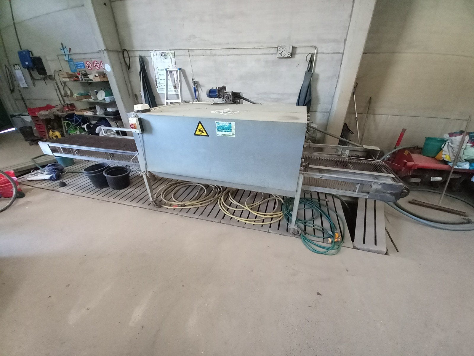 prei kuismachine, Ophalen