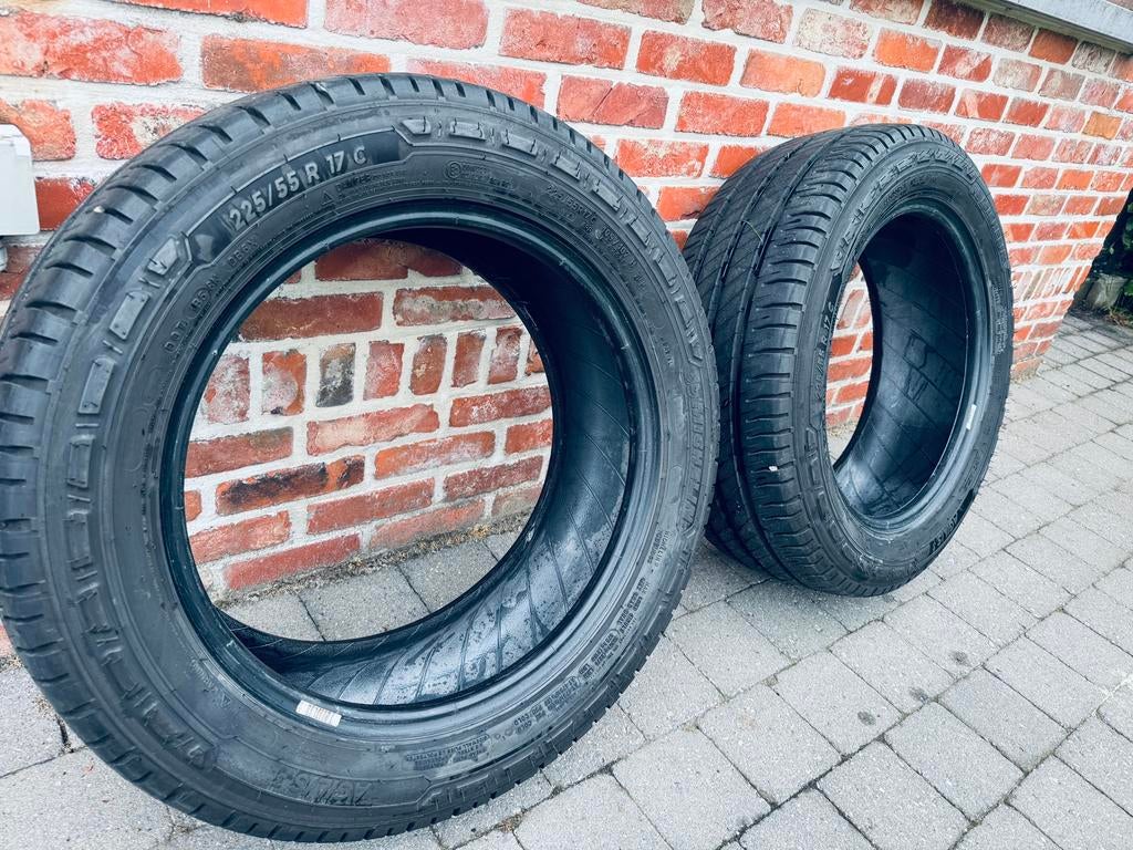 Michelin agilis 3 225/55R/17C zomerbanden, Auto-onderdelen, Banden en Velgen, Ophalen, Vrachtwagen, Zomerbanden