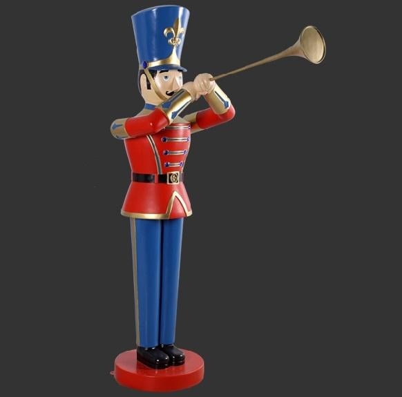 Trompette Toy Soldier de 4 pieds — Casse-noisettes, 122 cm, Enlèvement, Neuf