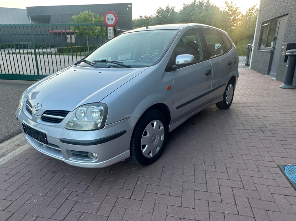 Nissan Almera Tino benzine, GARANTIE, AUTOMAAT, airco, …, Auto's, Nissan, Bedrijf, Te koop, Almera Tino, ABS, Achteruitrijcamera
