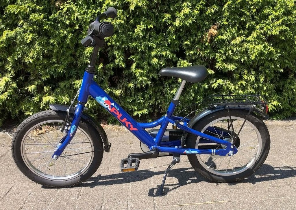 Kinderfiets 16 inch, Fietsen en Brommers, Fietsen | Kinderfietsjes, Ophalen, Terugtraprem, 16 tot 20 inch, Puky