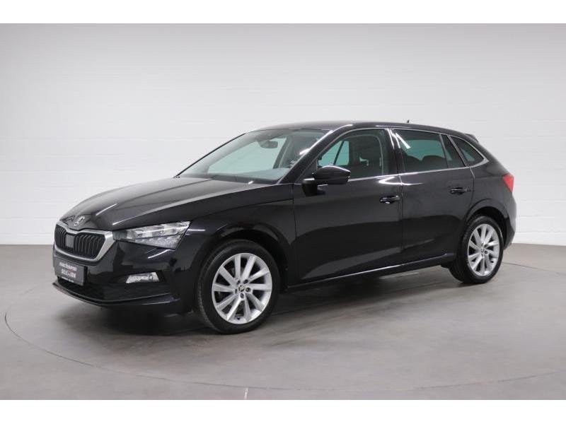 Skoda Scala 1.0TSI Clever DSG7 Skoda Scala Clever 1.0TSI 110, Auto's, Automaat, Scala, Euro 6, Zwart