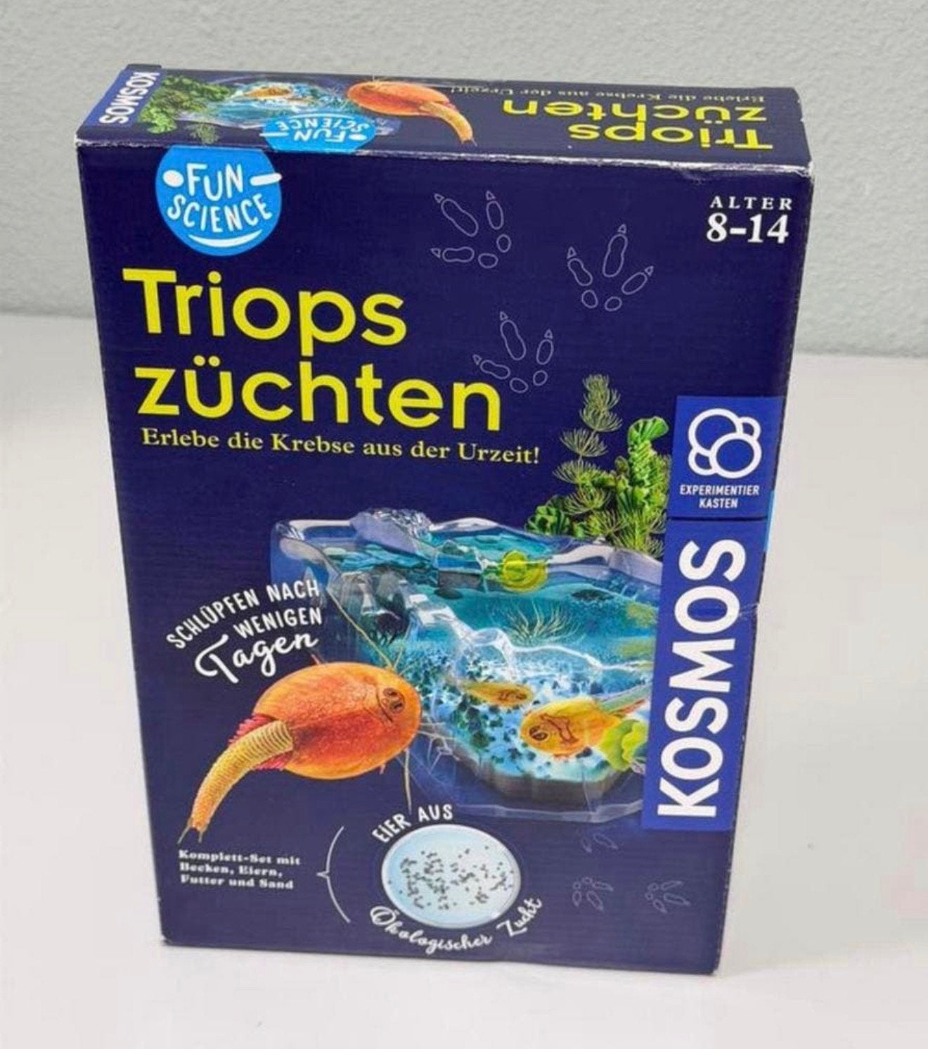 Ensemble d'écrevisses Kosmos Fun Science Triops (Nouveau) 8+, Enlèvement ou Envoi, Neuf, Découverte