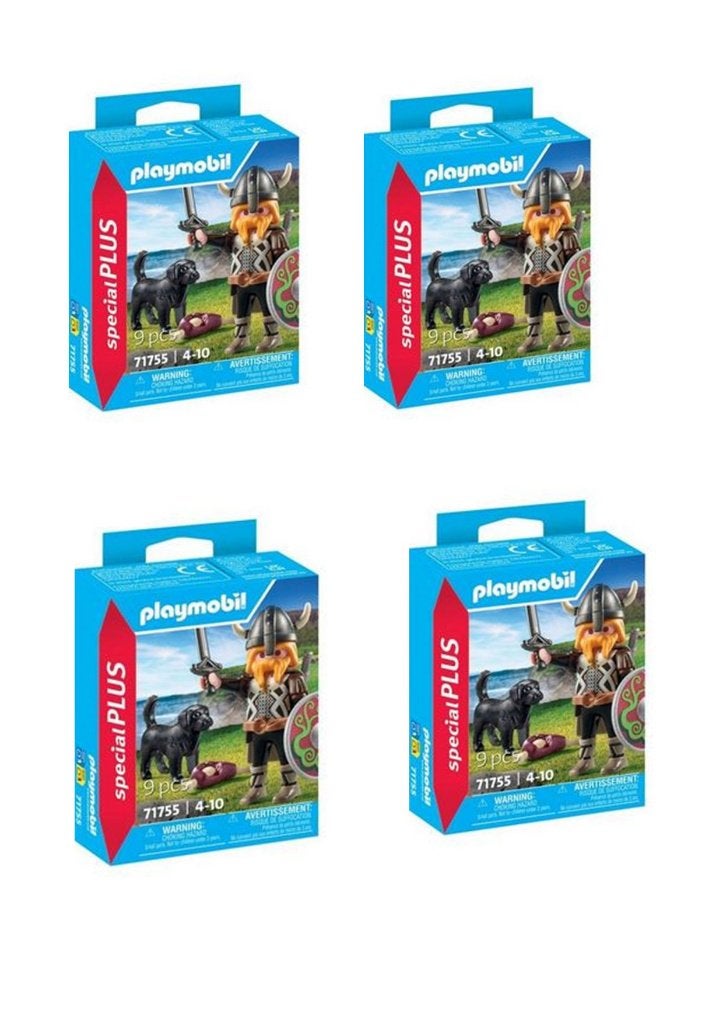 Vikingen met waakhonden 4 stuks, nieuwe doosjes, Ophalen of Verzenden, Nieuw, Complete set, Figuren