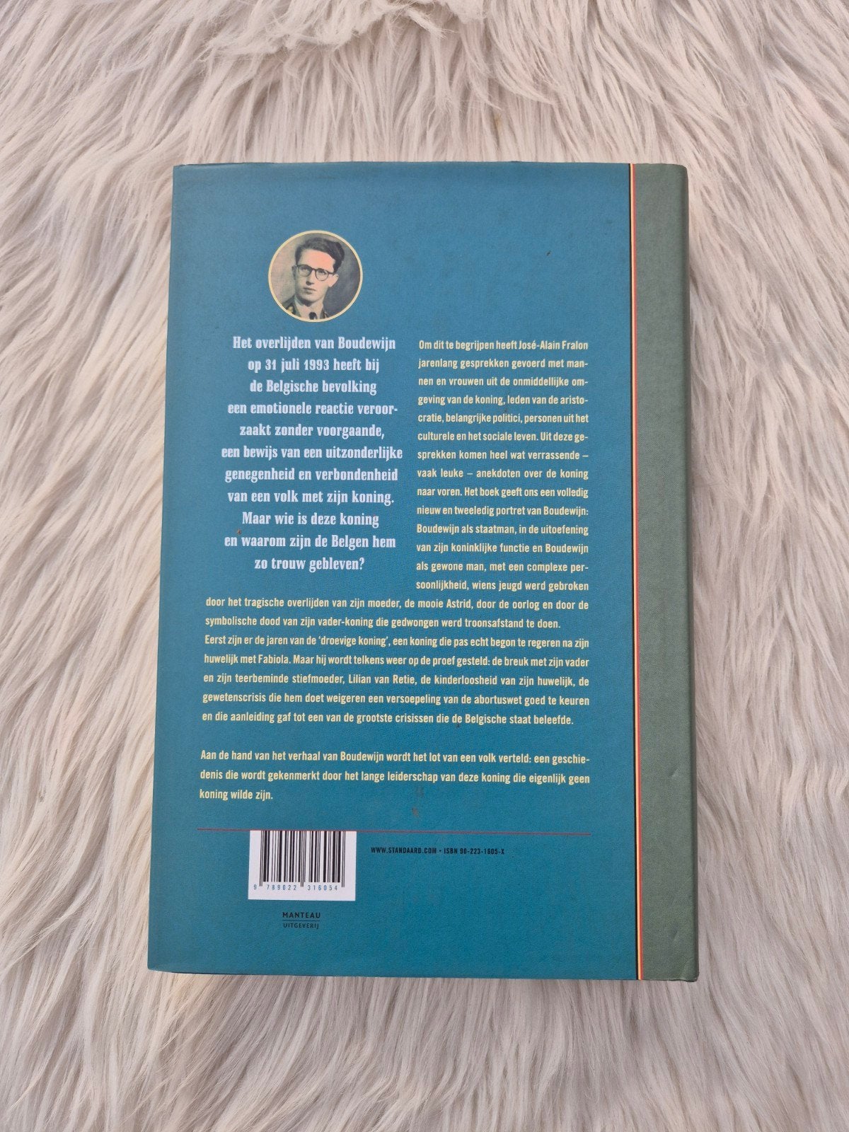 Boek: Josè-Alain Fralon - Boudewijn, Ophalen of Verzenden, Zo goed als nieuw, Tijdschrift of Boek