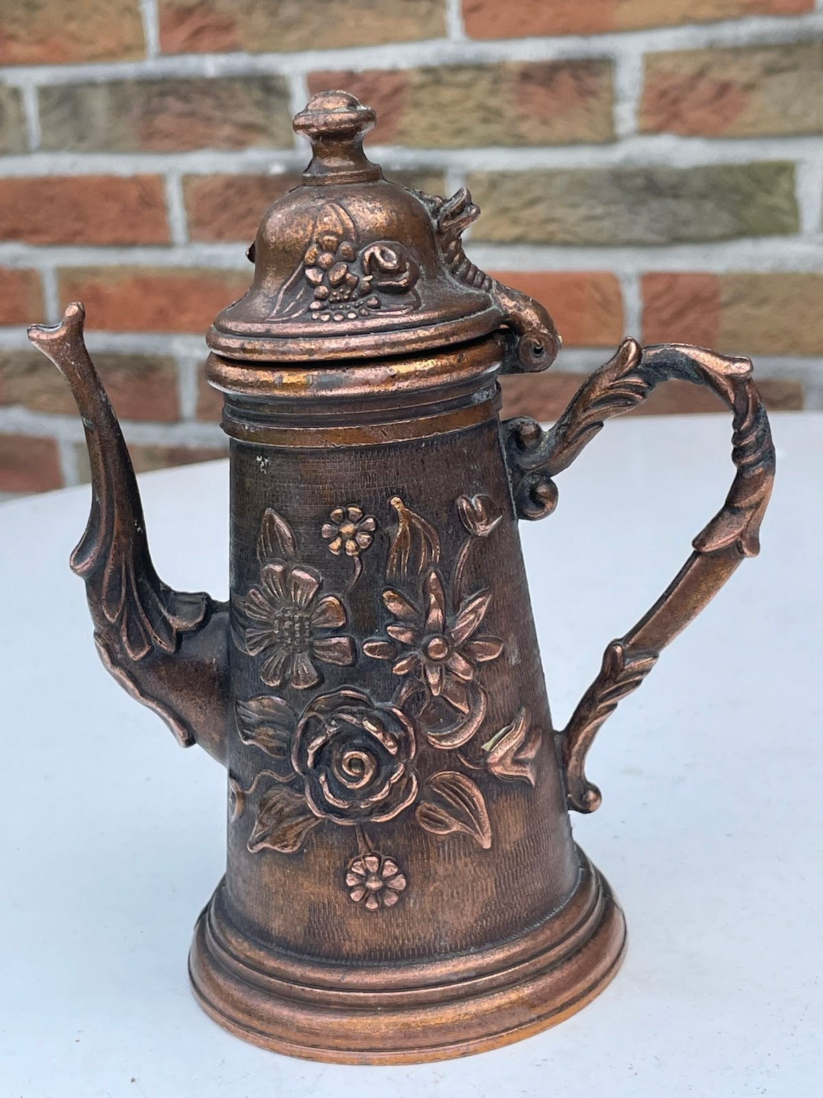 Vintage koffiepot, Enlèvement