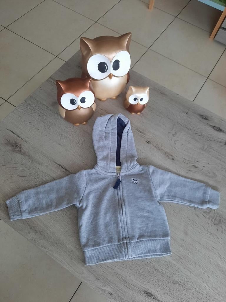 Hoodie/trui/pull/gilet met kap Bel&Bo maat 68, Ophalen of Verzenden