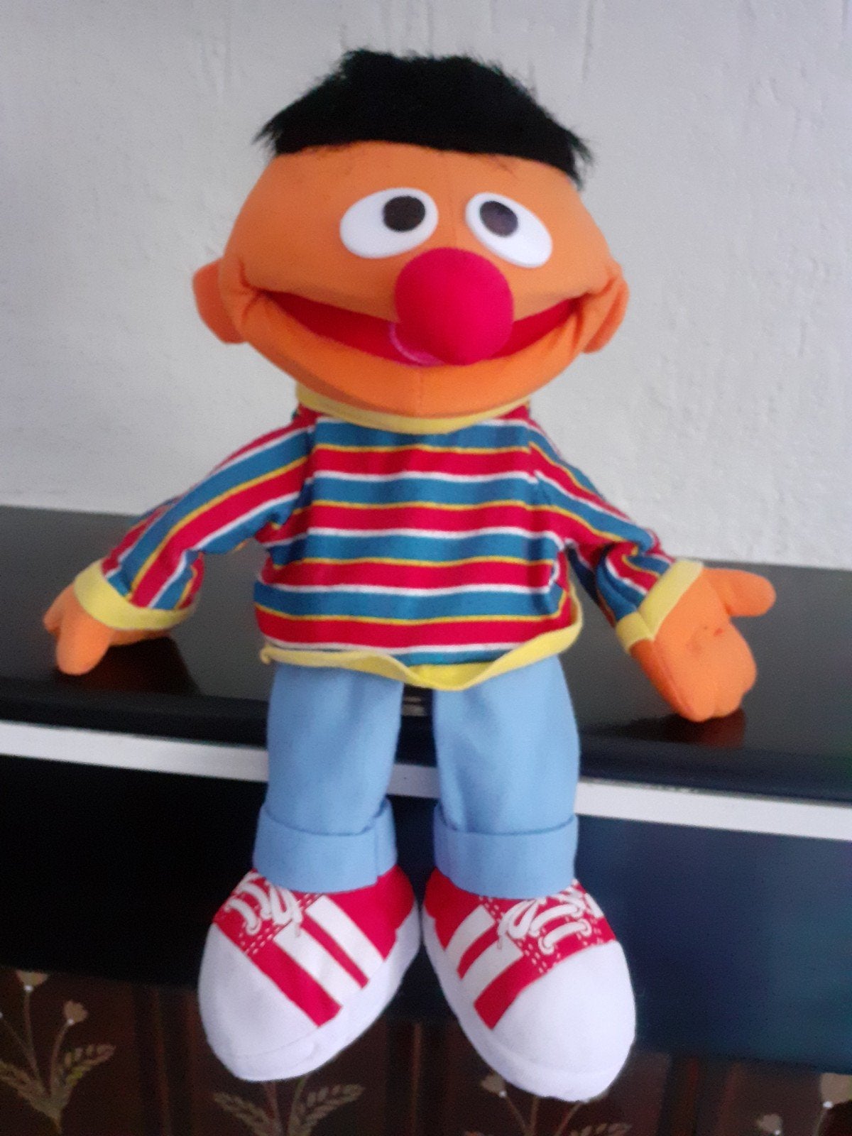 Ernie van Sesamstraat handpop, Collections, Enlèvement ou Envoi