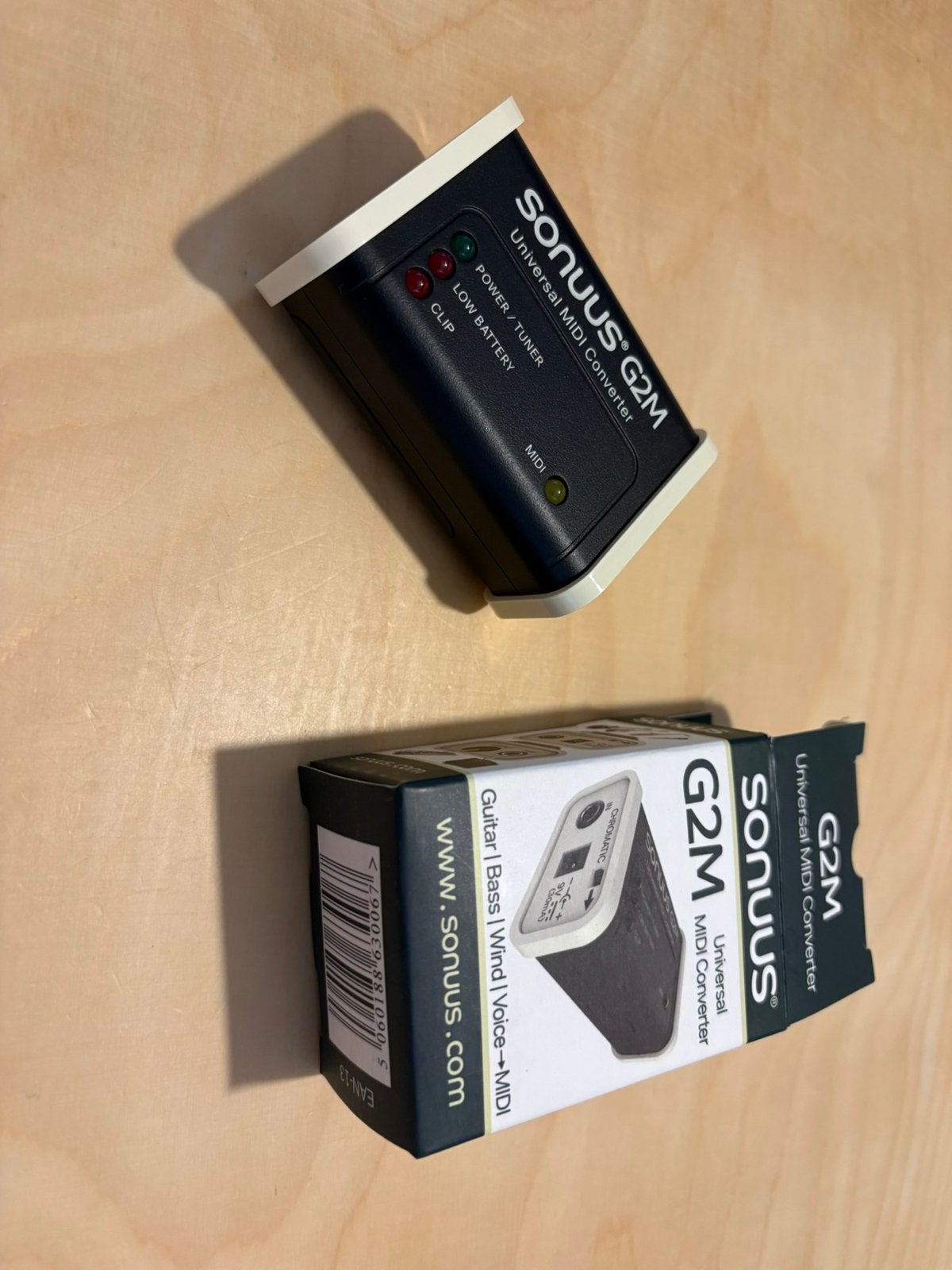 Sonuus g2m gitaar naar midi converter ( versie 3 ), Ophalen of Verzenden, Zo goed als nieuw