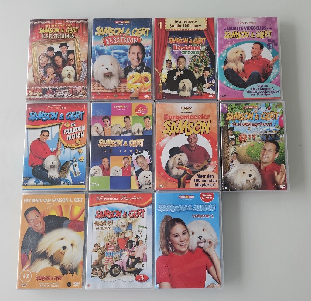 DVD 's Studio 100:Big & Betsy , Samson /Gert , Ghost Rockers, Ophalen of Verzenden