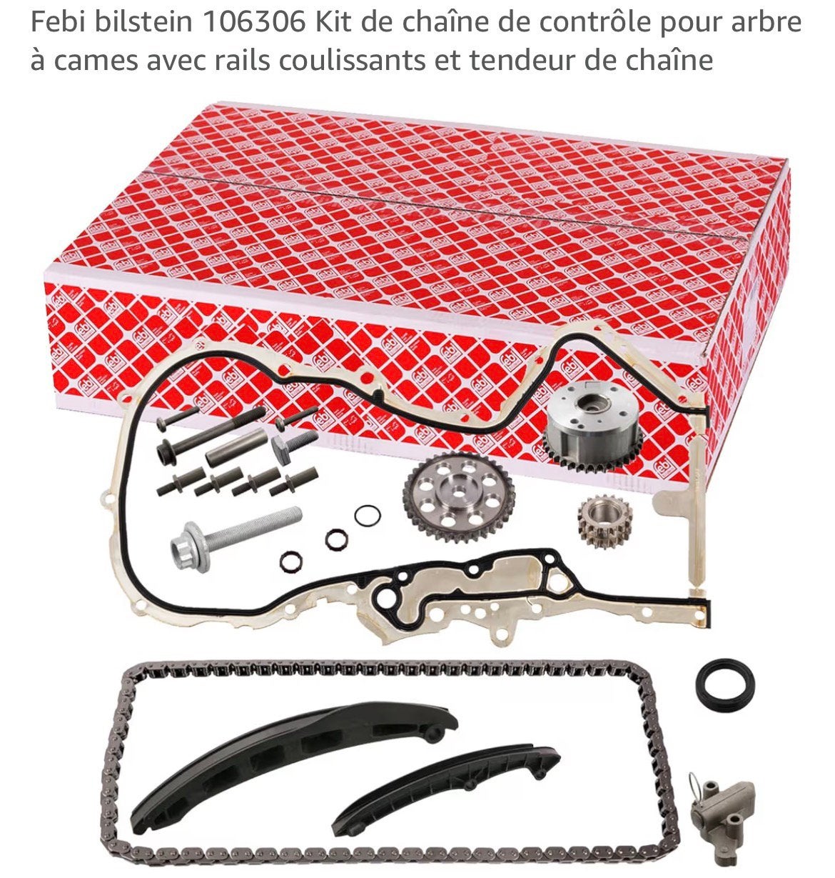 Kit chaîne distribution moteur Tsi, Enlèvement ou Envoi