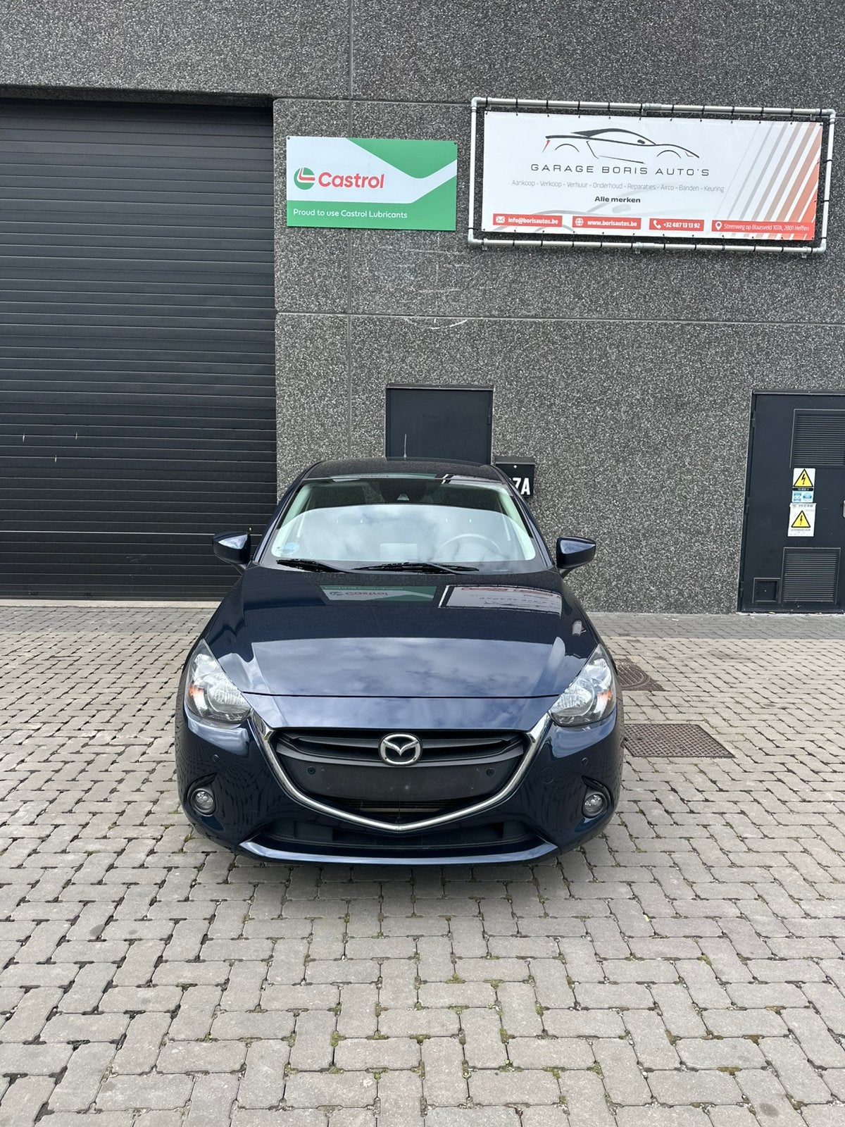Mazda 2 1.5 Benzine Bj 2015, Euro 5, Stof, 96 g/km, Blauw