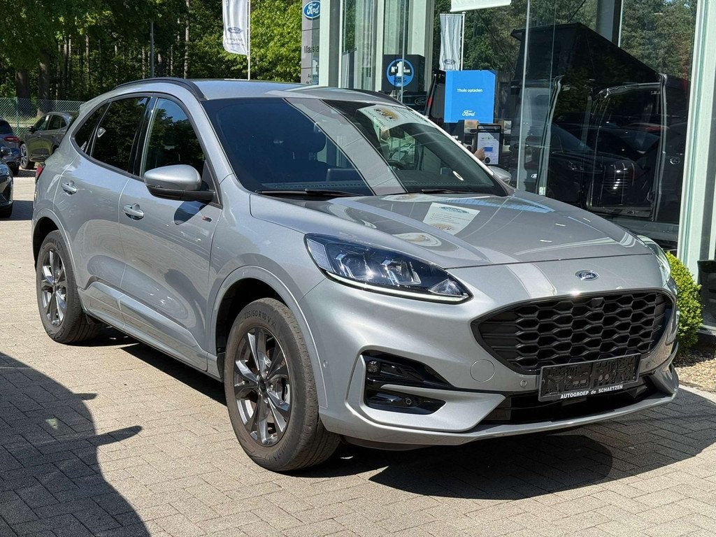 Ford Kuga ST-Line PHEV AUT (année de construction 2023), 1773 kg, Argent ou Gris, Achat, Noir