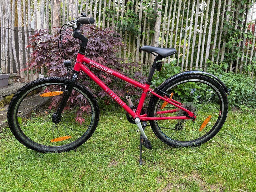 Kinderfiets Serious Superlite LTD Street 24", Ophalen, Velgrem, Versnellingen, Serious