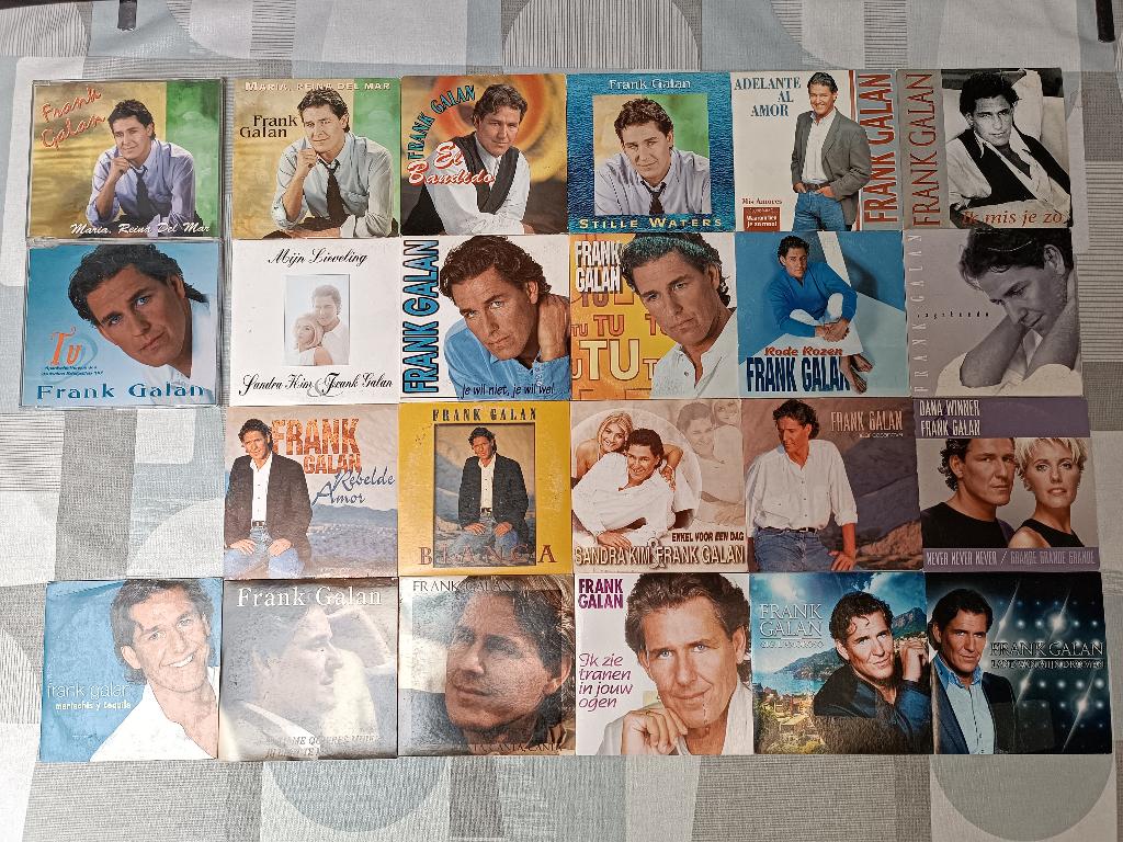 Frank Galan - Sandra - Dana - Single - Singles - T.O.T.Z. CD, CD & DVD, Enlèvement ou Envoi, Utilisé, Autres genres