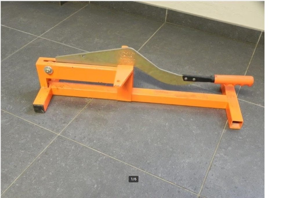 Laminaat knipper degelijke uitvoering, Ophalen, Zo goed als nieuw, Hout, Laminaat