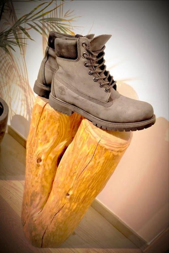 Timberland laarzen - maat 43,5 - kleur: grijs, Overige kleuren, Timberland, Zo goed als nieuw, Wandelschoenen
