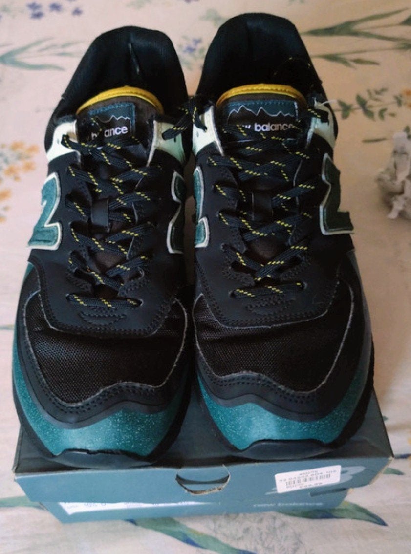 New Balance 574 Cordura Black Trek (44,5), Vêtements | Hommes, Enlèvement ou Envoi, New balance, Comme neuf, Baskets