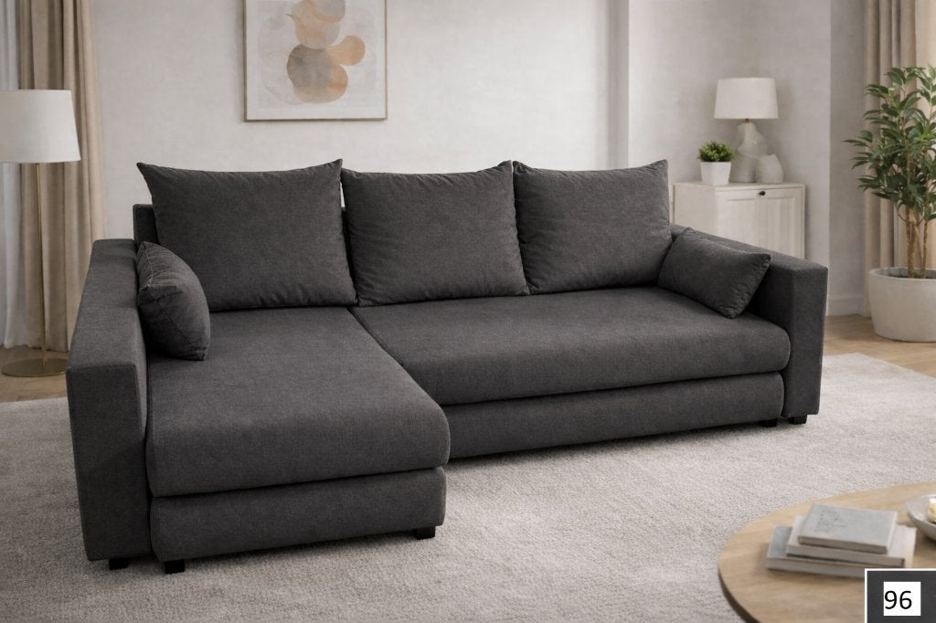 Canapé d’angle NIKI | Système automatique, Maison & Meubles, 150 cm ou plus, Banc d'angle, 200 à 250 cm, Envoi