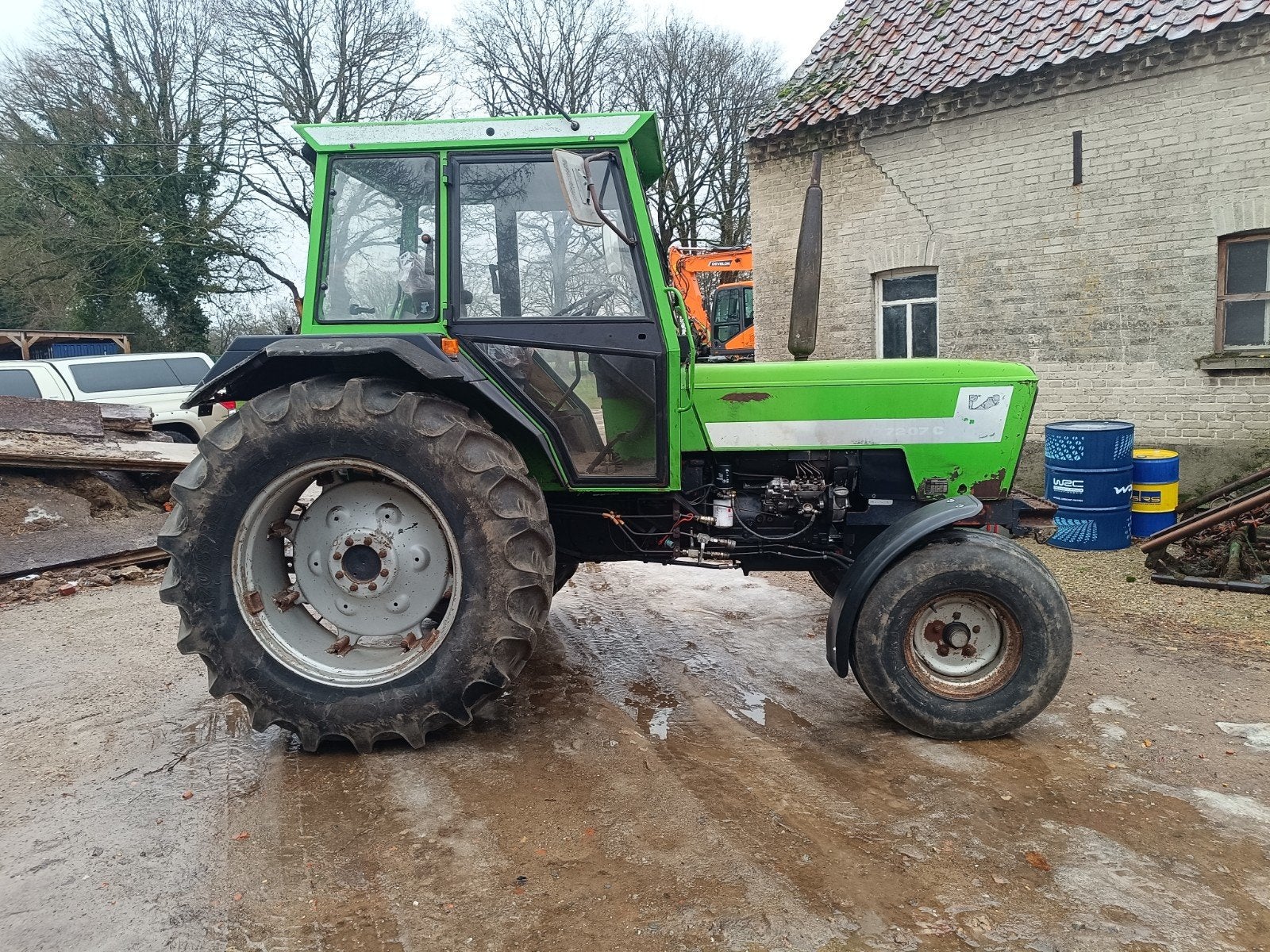 Deutz 7207, Ophalen