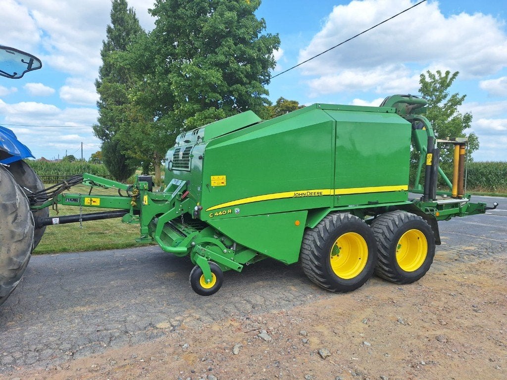 John deere C440, Ophalen