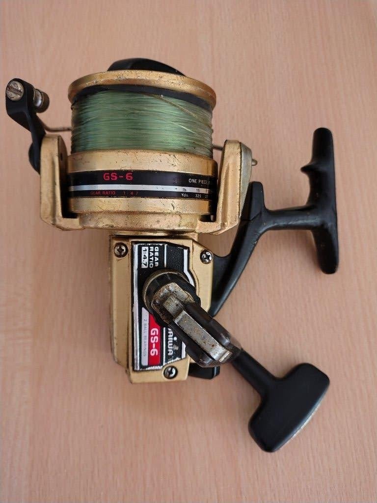 DAIWA GS 6 - MADE IN JAPAN, Watersport en Boten, Ophalen of Verzenden, Zo goed als nieuw, Molen
