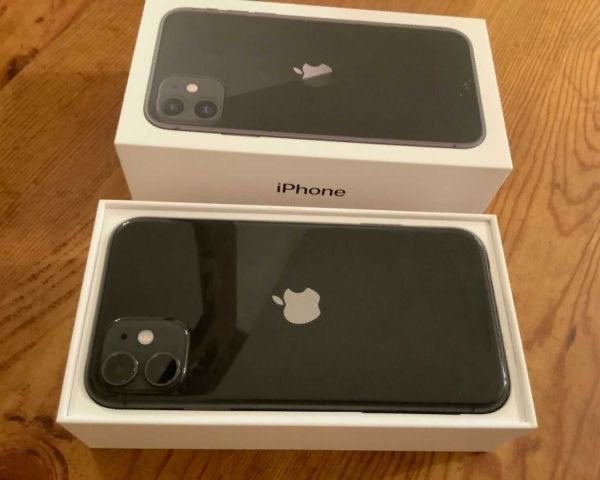 Apple iphone 11 64 GB zwart nieuwstaat garantie., Ophalen, Zo goed als nieuw, Apple iPhone