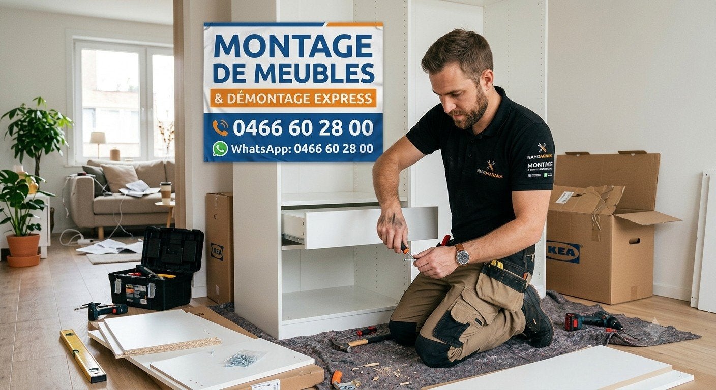 Service Express : Montage & Démontage de Meubles (Lit, Ar, Enlèvement ou Envoi, Neuf