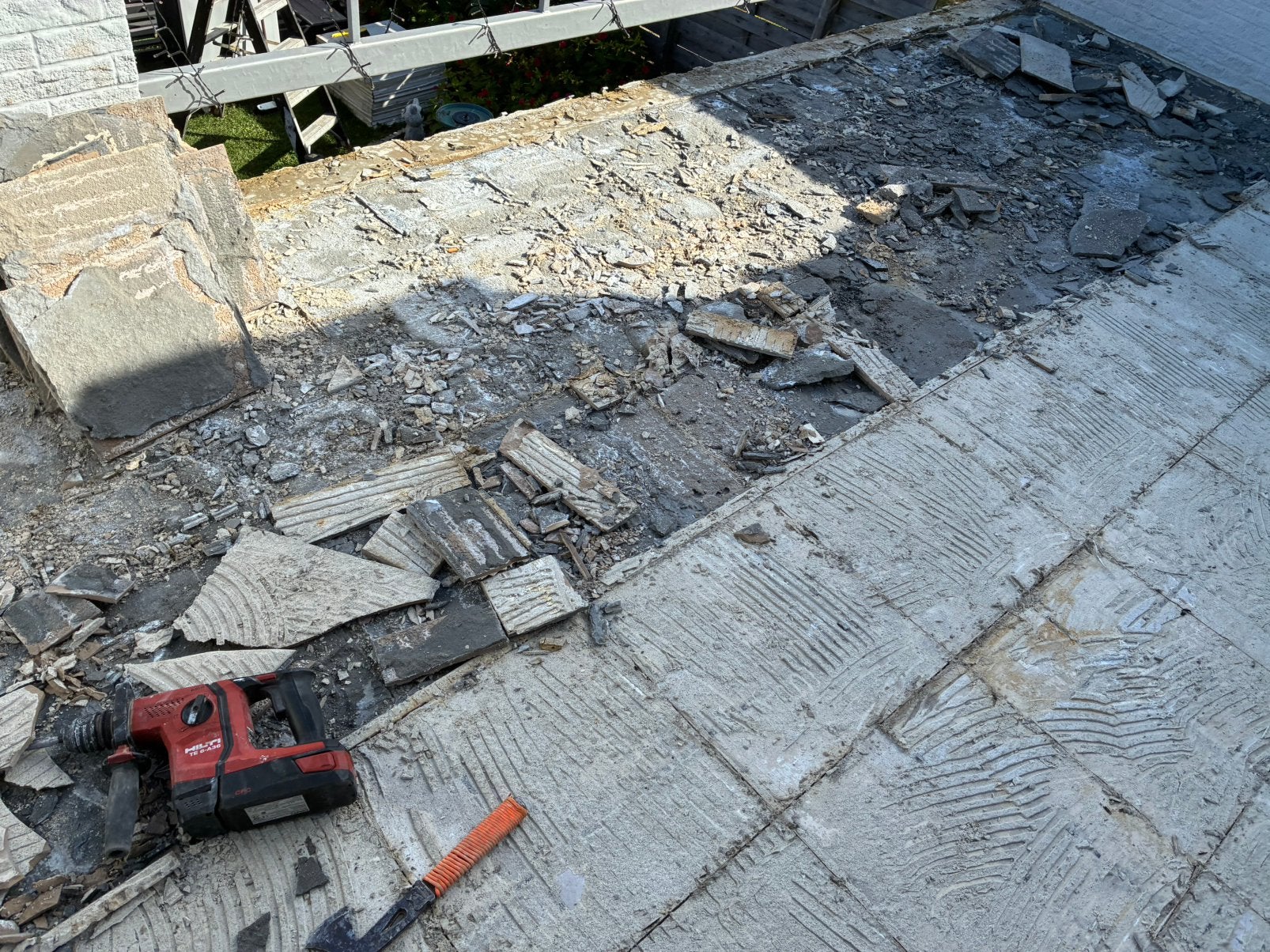 Restauration Terasse  en carrelage extérieur !!, Jardin & Terrasse, Enlèvement, Comme neuf