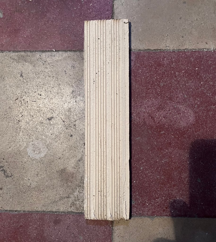 Lot 150 plinthes terre cuite Teveral intérieur (24x5cm 36m), Moins de 100 cm, Comme neuf, Enlèvement, Plinthes