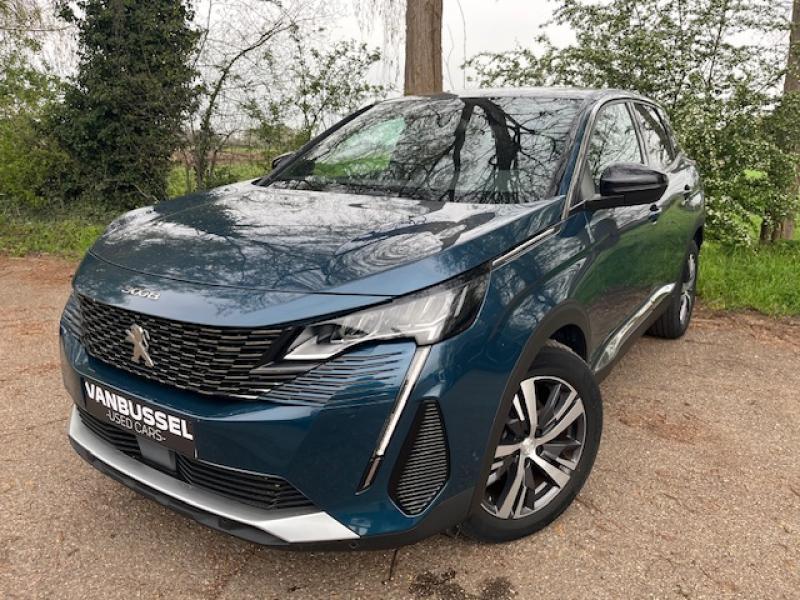 Peugeot 3008 II Allure Pack, Auto's, Peugeot, 1199 cc, Blauw, Bedrijf, 5 deurs