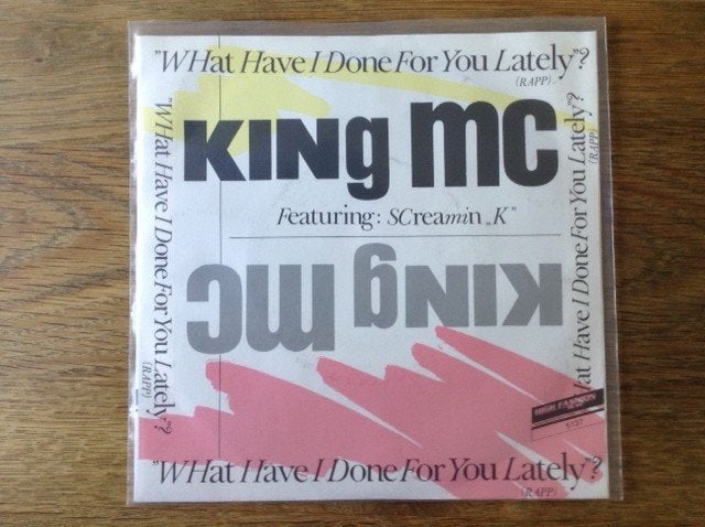 single king mc feat. screamin k, CD & DVD, Vinyles Singles, Enlèvement ou Envoi, Hip-hop et Rap, Housse de protection extérieure