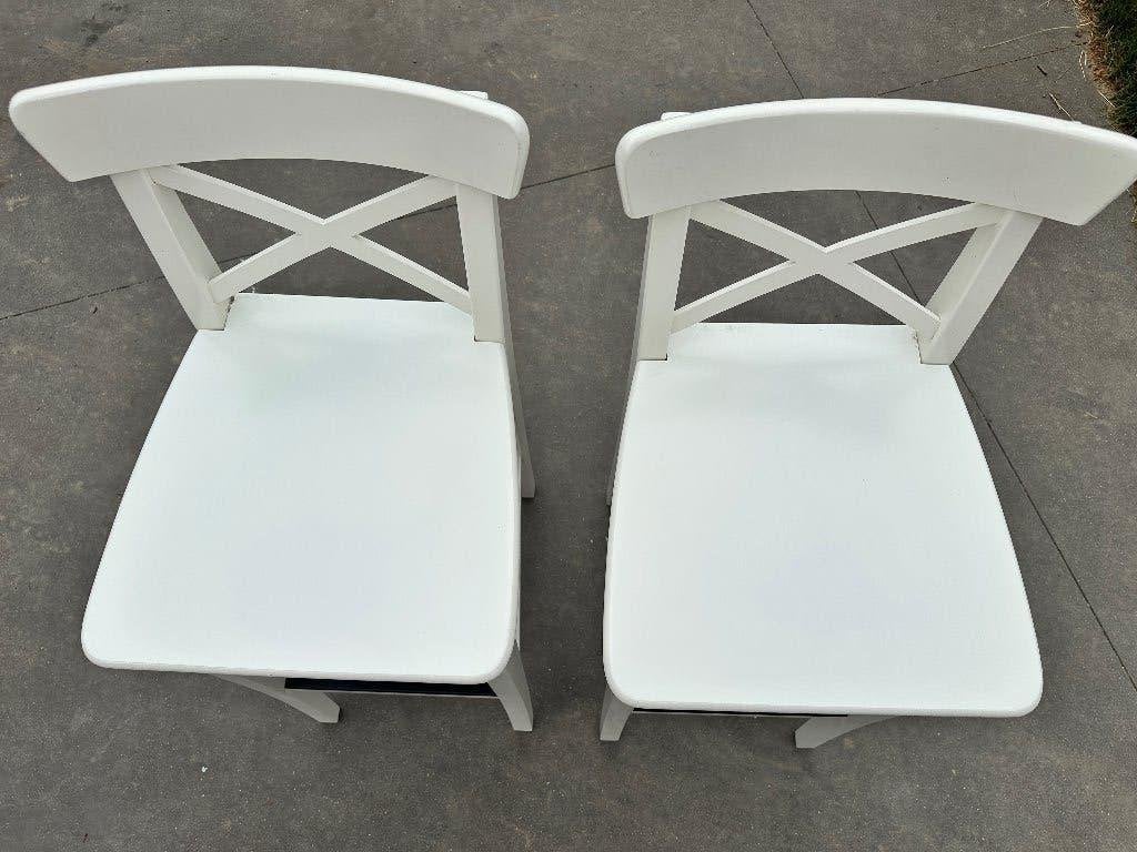 tabourets de bar Ikea, Avec repose-pieds, 2 tabourets, Comme neuf, Enlèvement