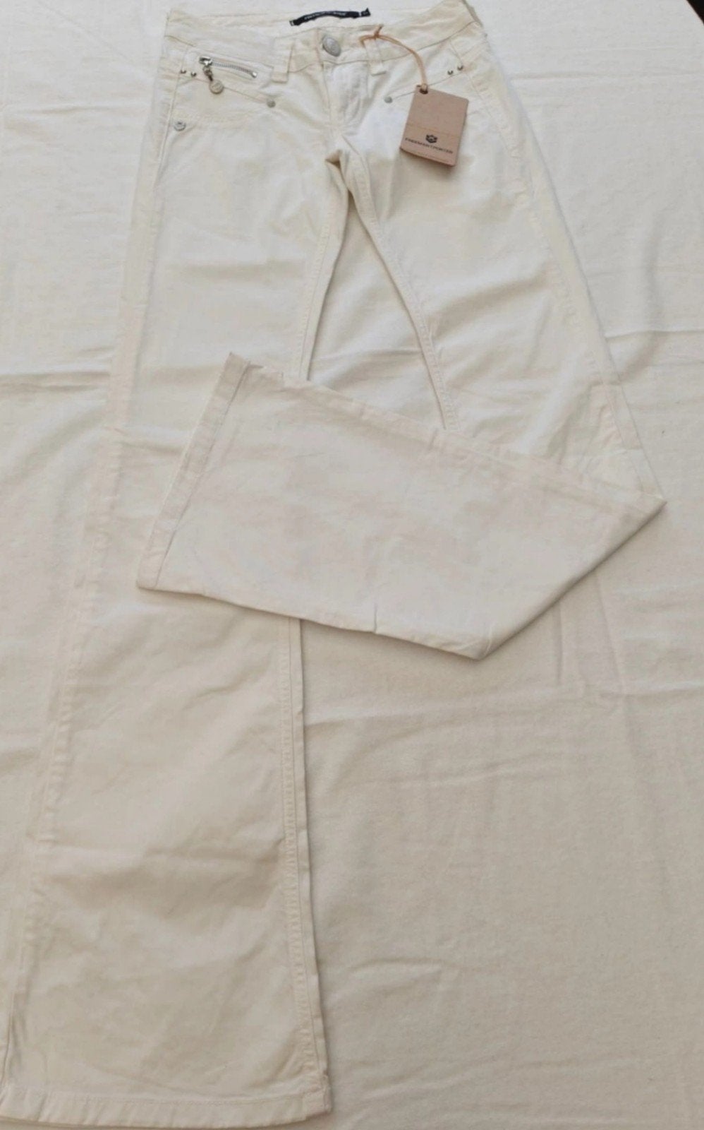 pantalon FREEMAN T PORTER NEUF (34), Enlèvement ou Envoi, Neuf, Blanc, FREEMAN T PORTER