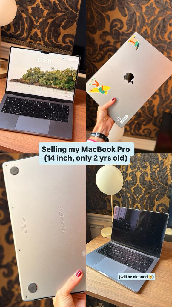 Macbook Pro 14 inch, Ophalen, Gebruikt, MacBook