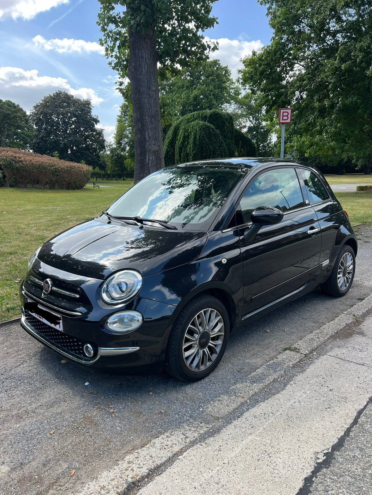 Fiat 500 1.2i DEEZER 2017 100000KM EURO6Bc AIRCO TOIT PANO, Bluetooth, Achat, Euro 6, Boîte manuelle