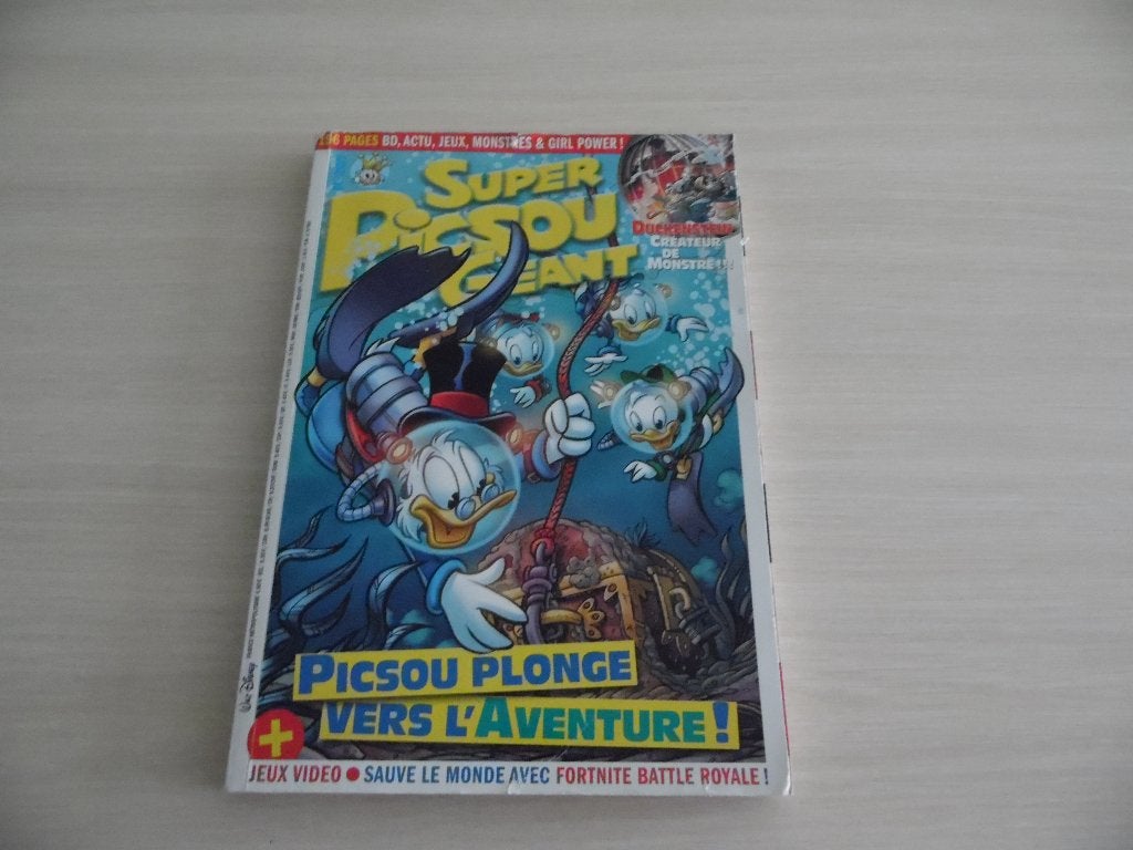 SUPER PICSOU GÉANT  N°207, Enlèvement ou Envoi, Comme neuf, WALT DISNEY, Une BD
