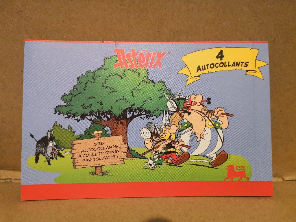 Autocollants Astérix Delhaize, Collections, Autres supermarchés, Enlèvement