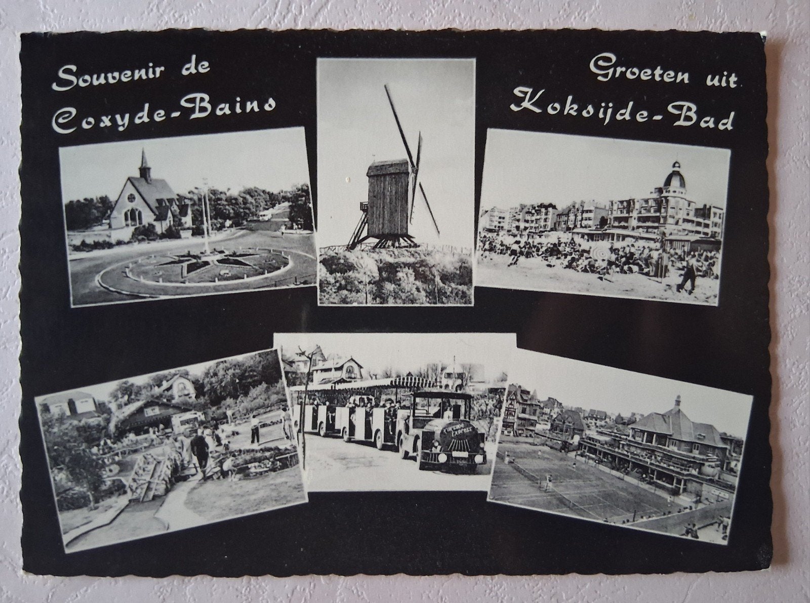 vintage Postkaart Koksijde Bad, Ophalen of Verzenden