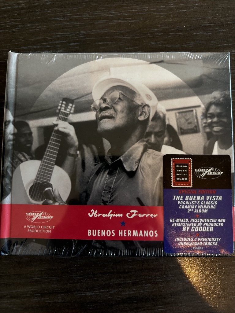 Ibrahim Ferrer - 'Buenos Hermanos' CD (sealed), Cd's en Dvd's, Cd's | Wereldmuziek, Ophalen, Nieuw in verpakking